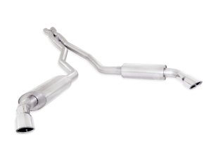 Chevrolet Camaro Performance Exhaust - Stainless Works - Catback, Dual Turbo Chambered Mufflers, X-Pipe - `10-`15